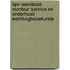 Bpv-werkboek monteur service en onderhoud werktuigbouwkunde