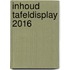 Inhoud tafeldisplay 2016