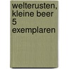 Welterusten, kleine beer 5 exemplaren door Martin Waddel