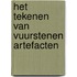 Het tekenen van vuurstenen artefacten