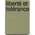Liberté et tolérance