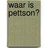 Waar is Pettson?