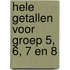 Hele getallen voor groep 5, 6, 7 en 8