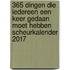 365 dingen die iedereen een keer gedaan moet hebben scheurkalender 2017