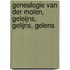 Genealogie Van der Molen, Geleijns, Gelijns, Gelens