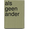 Als geen ander by Una Lamarche