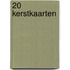 20 kerstkaarten