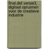 Final.def.versie3, Digitaal opruimen voor de creatieve industrie door Karen Visser