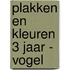 Plakken en kleuren 3 jaar - vogel