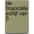 De financiële schijf van 5