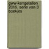 GWW-kengetallen 2016, serie van 3 boekjes