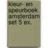 Kleur- en speurboek Amsterdam set 5 ex.