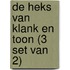 De Heks van Klank en Toon (3 set van 2)