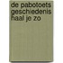 De pabotoets geschiedenis haal je zo