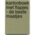 Kartonboek met flapjes - De beste maatjes