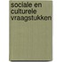 Sociale en culturele vraagstukken