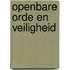 Openbare orde en veiligheid