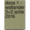 Doos 1 - Wallander 3=2 actie 2016 door Henning Mankell