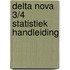 Delta Nova 3/4 Statistiek handleiding