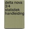 Delta Nova 3/4 Statistiek handleiding door Pedro Tytgat