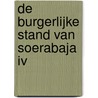 De burgerlijke stand van Soerabaja IV by R. Melger