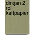 Dirkjan 2 rol kaftpapier