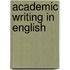 Academic writing in English