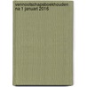 Vennootschapsboekhouden na 1 januari 2016 door Patricia Everaert