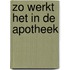 Zo werkt het in de apotheek
