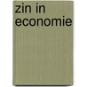 Zin in economie door Hendrik Opdebeeck