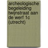 Archeologische begeleiding Twijnstraat aan de Werf 1c (Utrecht) door Jeroen van der Kamp