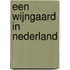 Een wijngaard in Nederland
