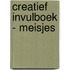 Creatief invulboek - meisjes