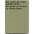 The Right to Life under Article 2 of the European Convention on Human Rights