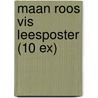 Maan roos vis leesposter (10 ex) door Onbekend