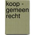 Koop - Gemeen recht