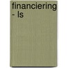 Financiering - LS door Onbekend