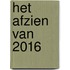 Het afzien van 2016
