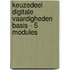 Keuzedeel digitale vaardigheden basis - 5 modules
