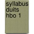 Syllabus Duits HBO 1
