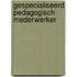 Gespecialiseerd pedagogisch mederwerker