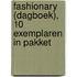 Fashionary (dagboek), 10 exemplaren in pakket