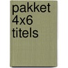 Pakket 4x6 titels by Marvel