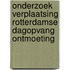 Onderzoek verplaatsing Rotterdamse dagopvang Ontmoeting