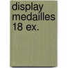 Display medailles 18 ex. door Onbekend