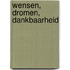 Wensen, dromen, dankbaarheid