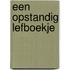 Een opstandig lefboekje