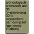 Archeologisch onderzoek aan de ’s–Gravenweg 30 te Nieuwerkerk aan den IJssel (gemeente Zuidplas)