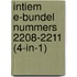 Intiem e-bundel nummers 2208-2211 (4-in-1)