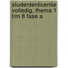 Studentenlicentie volledig, thema 1 t/m 8 fase A door Rogier van Essen